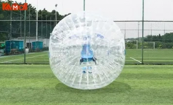 happiness from a marvelous zorb ball